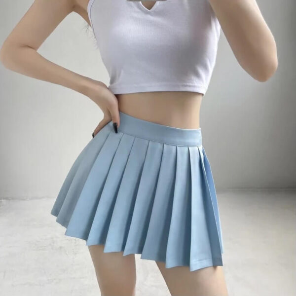 safe pants mini skirt