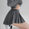 mini pleated skirt