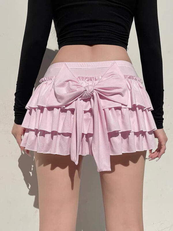 bow layered skirt - Image 7